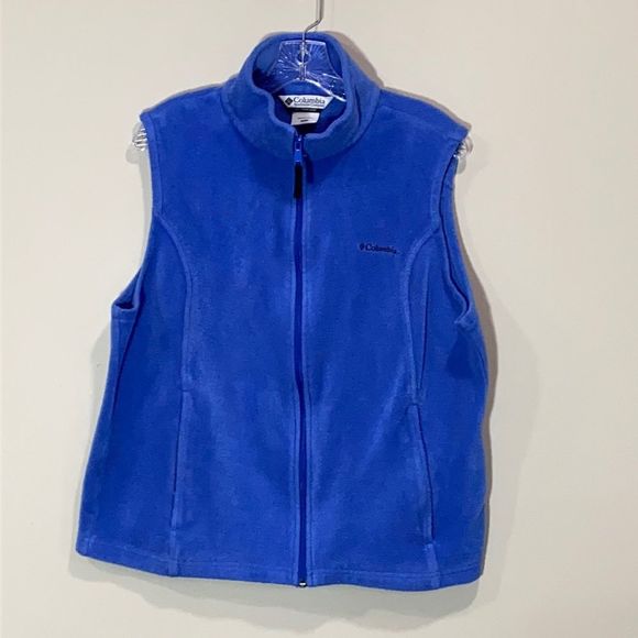 Columbia Jackets & Coats Womens Blue Columbia Fleece Vest Size Xl